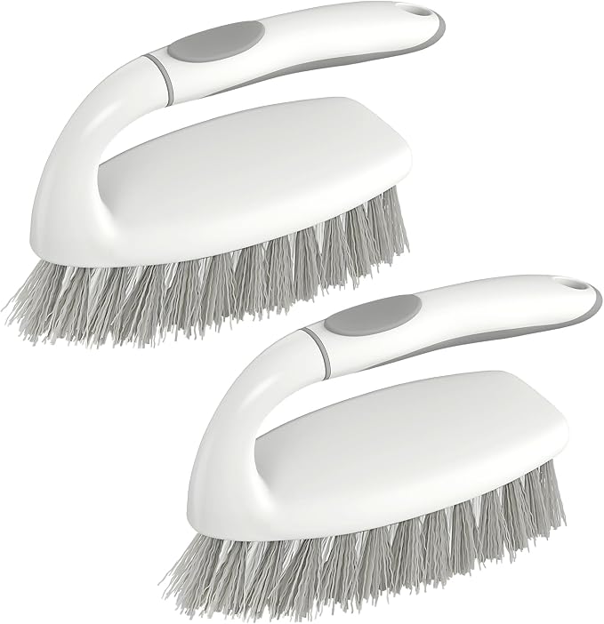 SetSail Heavy Duty Scrub Brush, 2 Pack Cleaning Brush Set by SetSail