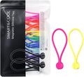 SMART&COOL Reusable Silicone Magnetic Cable Ties, Holding Stuff, Book Markers by SMARTCOOL