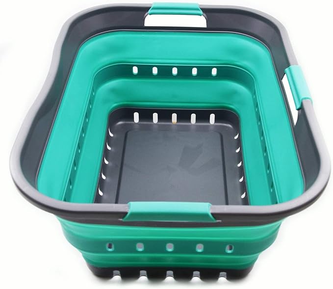 SAMMART 42L Collapsible Plastic Laundry Basket - Image 5