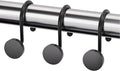 AmazerBath Shower Curtain Hooks, Shower Curtain Rings Heavy Duty Modern by AmazerBath