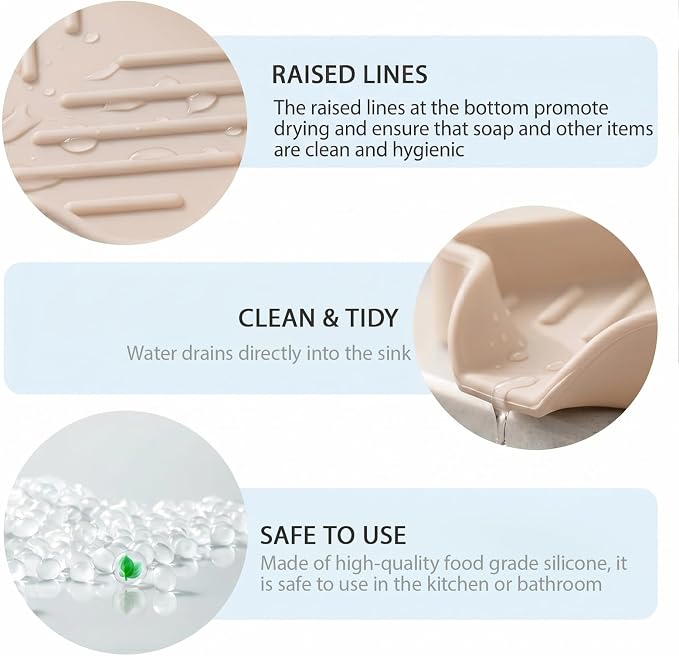 MicoYang Silicone Soap Dish - Image 8