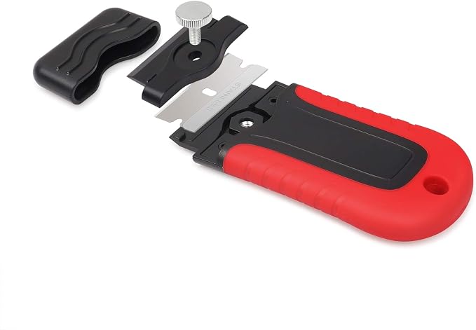 Razor Blade Scraper Tool, Glass Stovetop Paint Scraper | 10PCS Stainless Steel - Image 5