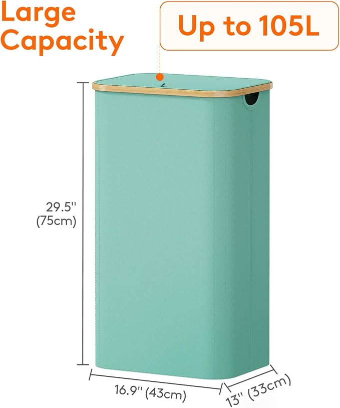 Lifewit 105L Laundry Basket - Image 4