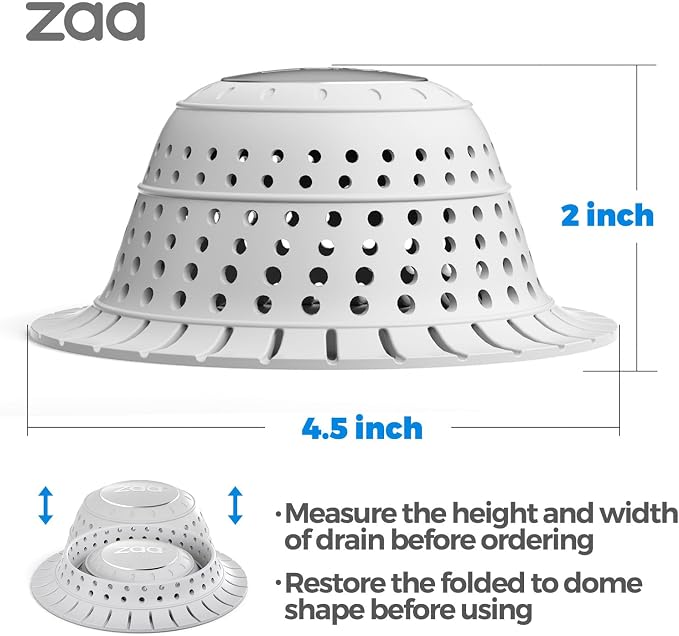 Shower Drain Hair Catcher Bathtub Drain Strainer Sink Drain Protector | - Image 5