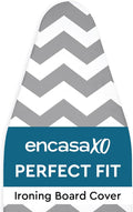 Encasa XO Ironing Board Cover and Pad, Thick Felt 54"x15" by EncasaXO