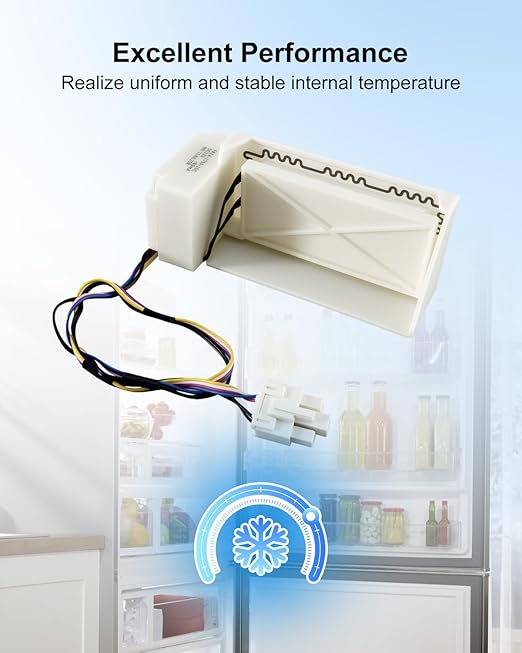 FBZA-1750-10A Fridge Air Duct Switch Electric Damper Motor Fit for Samsung Refrigerator Freezers, Replace DA31-00043E NSBA001Te1 DU25-0 FBZA-1750-10A, DC 12V