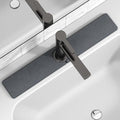 Premium Stone Faucet Mat for Kitchen Sink, 23.6" x 4" Dark Gray | Quick Drying by Unknown