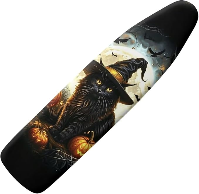 Halloween Ironing Board Cover Cat Pumpkin Ironing Board Cover and Pad Standard by Unknown