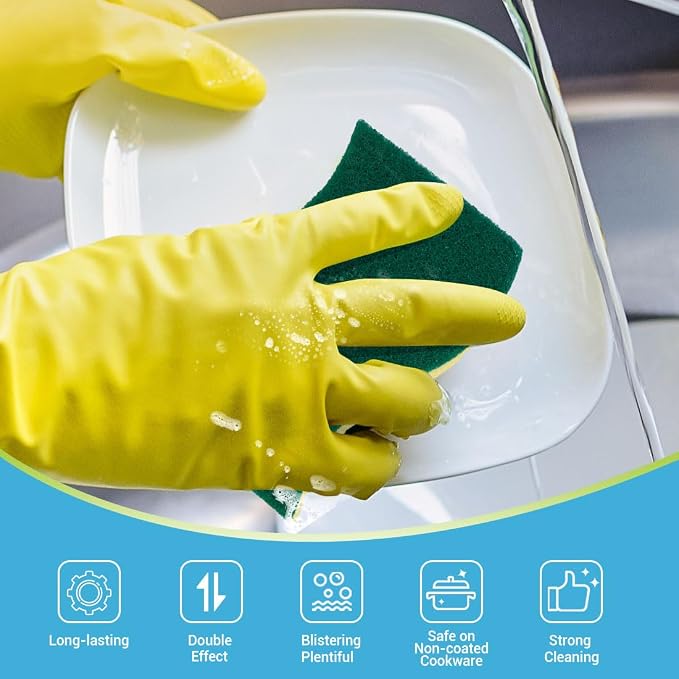 AIDEA Sponges Kitchen-24Count, Heavy-Duty Scrub Sponges, Sponges - Image 2