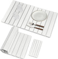 Large Stone Dish Drying Mats for Kitchen Counter, Fast Drying Collapsible Dish by tdcokhe