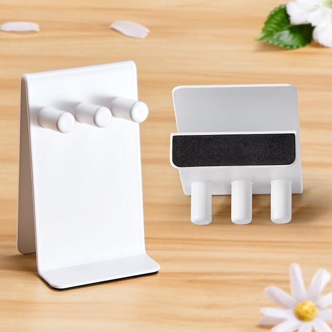 Electric Toothbrush Head Holder Adhesive or Tabletop, Tooth Brush Holder - Image 4
