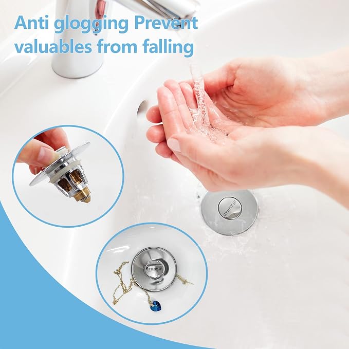 QYHNYJF Bathroom Sink Stopper - Image 5
