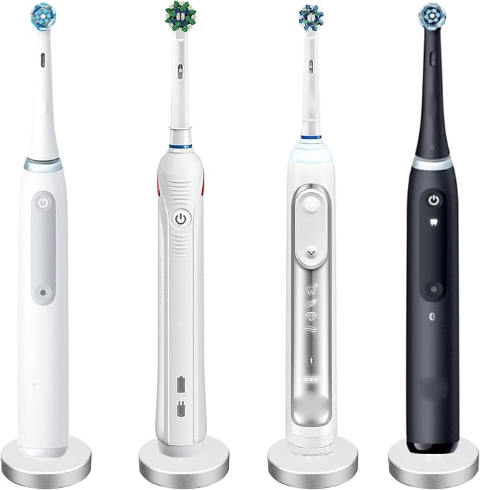 Silver Electric Toothbrush Holder - Image 3