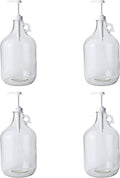 Glass Laundry Detergent Dispenser 4-Pack by FASTRACK