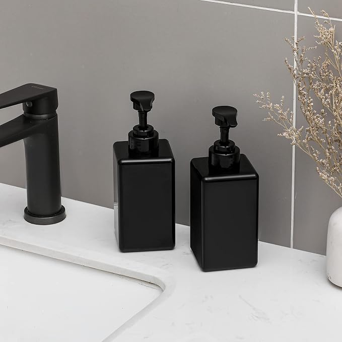 15 oz Hand Soap Dispenser, Plastic Pump Bottles, Refillable Empty Lotion - Image 2