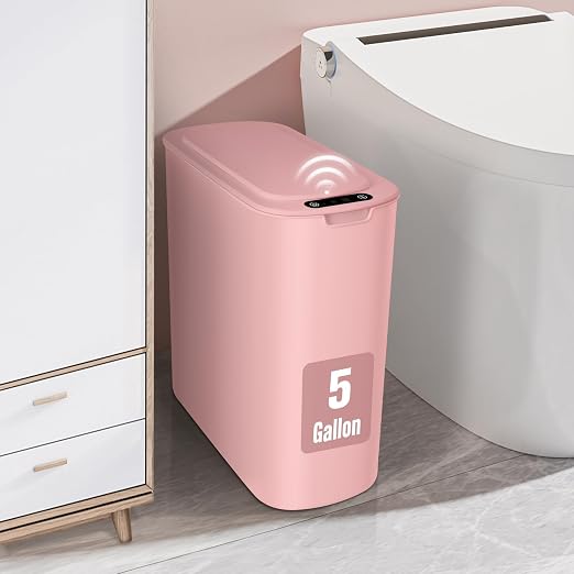 Cesun 5 Gallon Automatic Bathroom Trash Can by Cesun