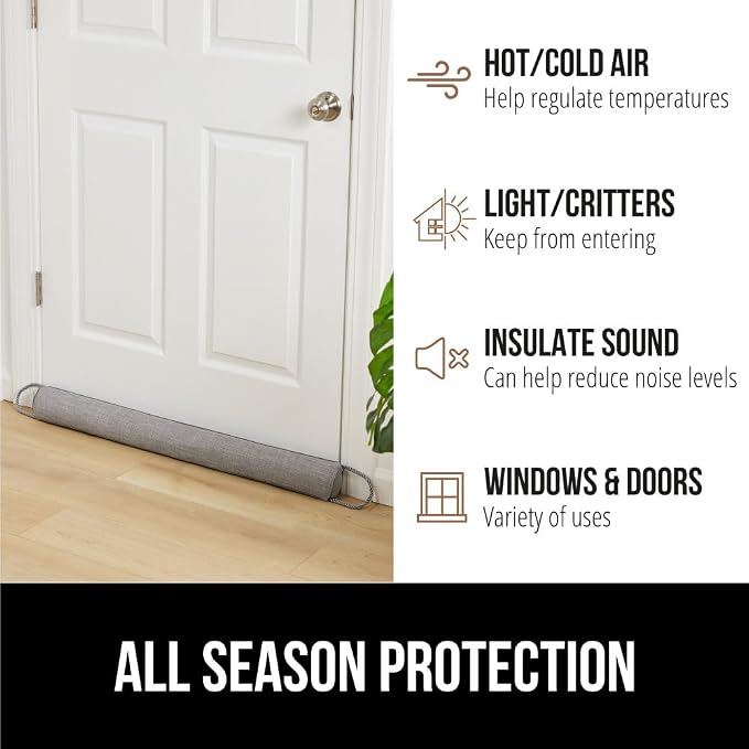 GORILLA GRIP Under Door Draft Stopper - Image 5