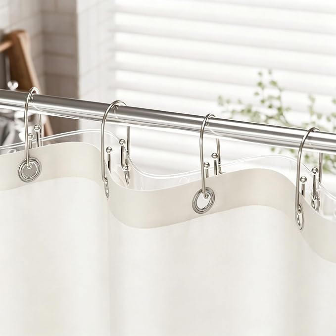 BBV Shower Curtain Hooks Rings - Image 4