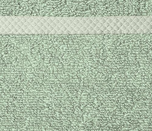 Amazon Basics Cotton Washcloths, Lightweight Quick-Dry, Comfy and Soft - Image 3
