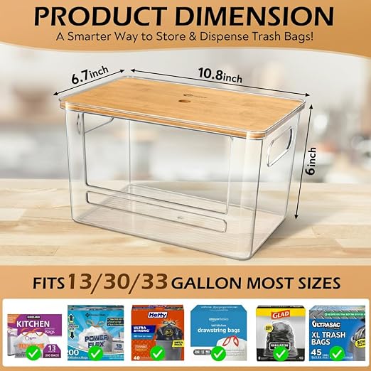 Stackable Trash Bag Dispenser - Image 2