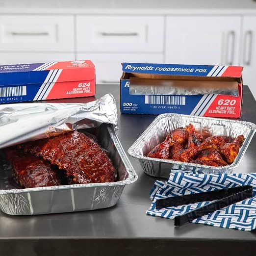 Reynolds Wrap 624 Heavy Duty Aluminum Foil Roll - Image 3