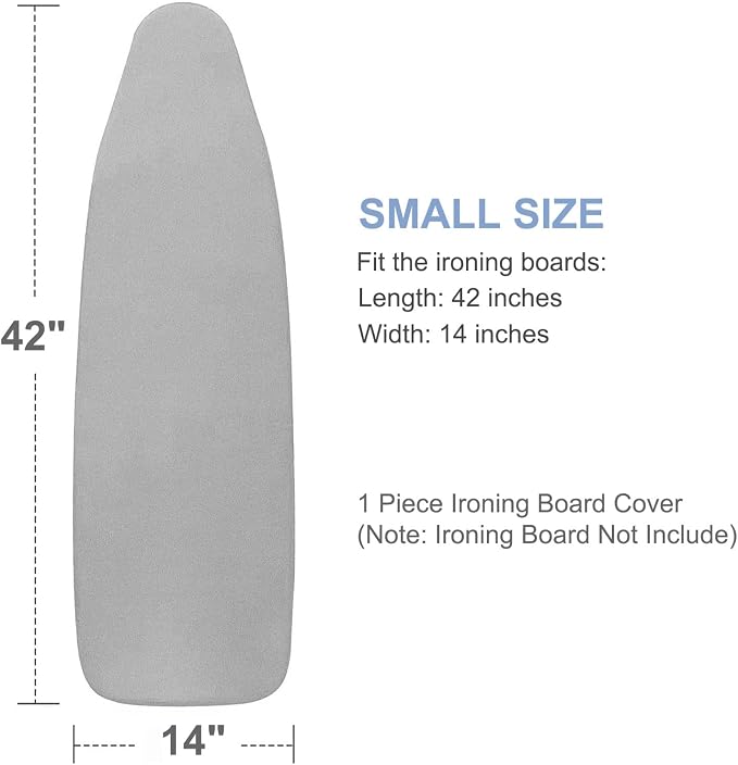 VividPaw 14x42 Inch Over-The-Door Ironing Board Cover - Image 2