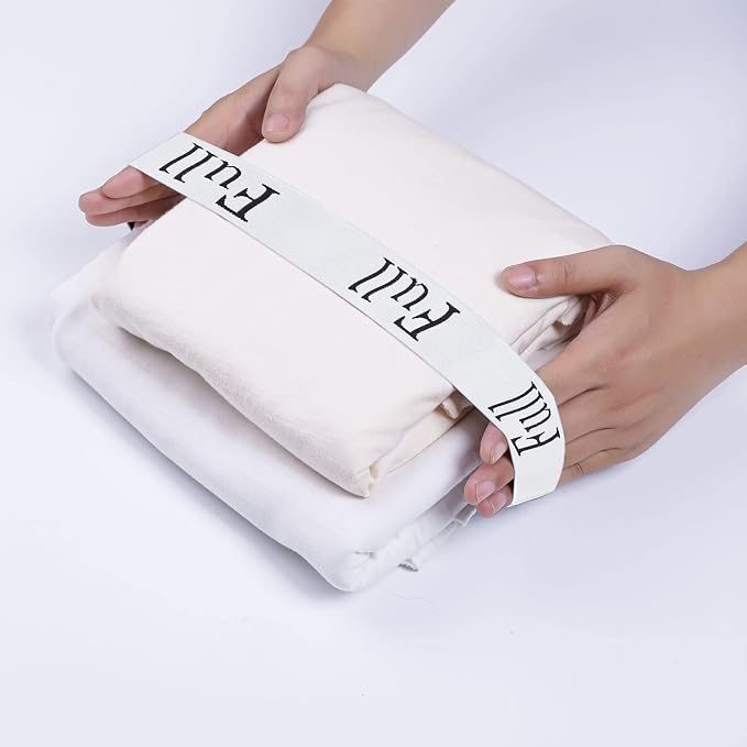 4PCS Bed Sheet Organizer Bands, Storage Labels and Sheet Keepers - Image 4