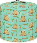 Pressure Cooker Cover for Women,Groundhog Carrot Insulated Rice Cooker Cover with Easy to Clean Lining Waterproof Dust Cover with Pockets for Instant Pot 3 Quart Appliance Cover