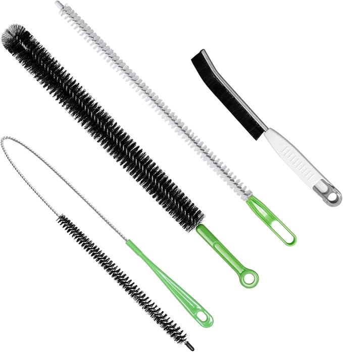 4pcs Flexible Cleaning Brush Set by TAICHODEER