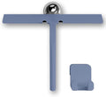 Silicone Shower Squeegee with 3-in-1 No-Drill Mount, Stainless Steel Core by G%C3%9CTEWERK