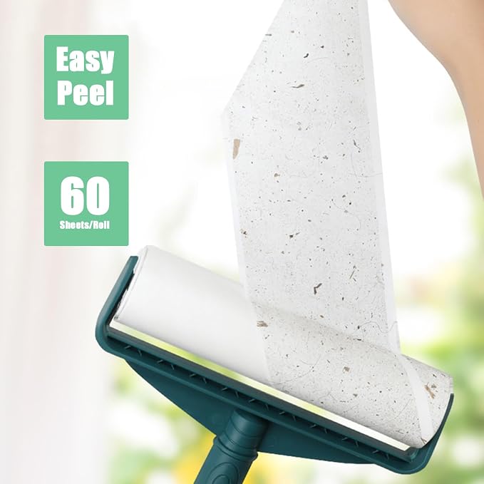 7.5 inch Lint Roller Refills Only, Pet Hair Remover Refills - Image 6