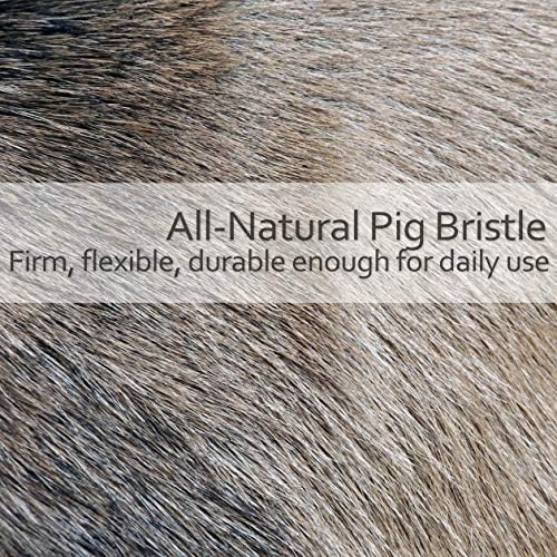 Redecker Natural Pig Bristle Pocket Clothes Brush - Image 6