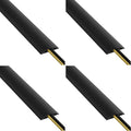 D-Line 6ft Floor Cord Cover, Cable Protector, Hide Extension Cords, Protect by D-LineUSAinc