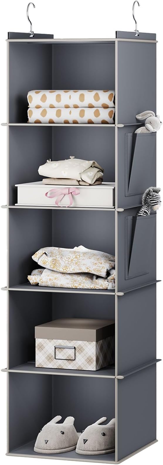 YOUDENOVA Hanging Closet Organizer and Storage by YOUDENOVA