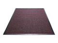 Guardian WaterGuard Indoor/Outdoor Wiper Scraper Floor Mat, Rubber/Nylon, 4'x6', Burgundy