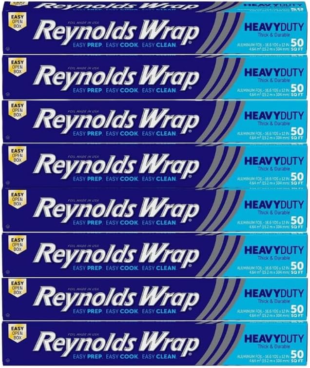 Reynolds Wrap Aluminum Foil, Heavy Duty, 50 sq ft by Reynolds+Wrap