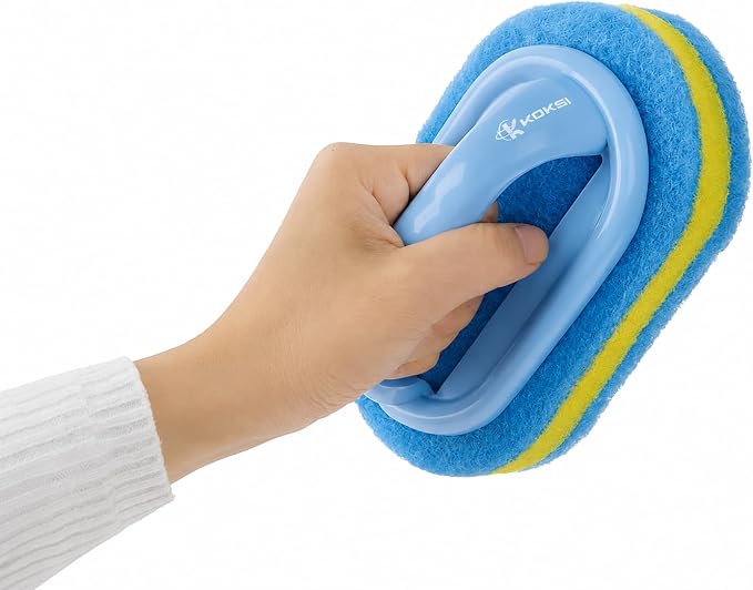 KOKSI Cleaning Brush for Bathroom Kitchen Bathtub Toilet Cleaner All Purpose - Image 3