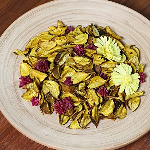 Yellow Potpourri Bags, Lemon Scented Decorative Bowl Filler - Image 2