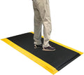 3 x 5 FT Industrial Anti Fatigue Mats, 15/16 Inch Thick Soft Sponge Ergonomic Mat, Nonslip Diamond Plate Work Mat, for Relieving Soreness in The Back and Legs