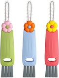 HRXFOZ 3-in-1 Cup Lid Cleaning Brush Set, and Corner Brushes, Plastic Nylon by HRXFOZ