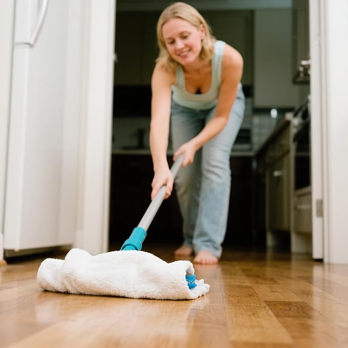 4 Pcs Extra Large Microfiber Cleaning Cloth, Lint and Streak Free - Image 4