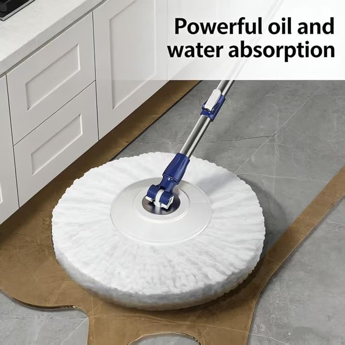 4-Pack Spin Mop Refills, Microfiber - Image 7