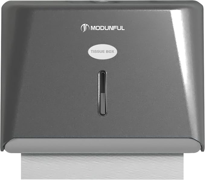modunful Wall-Mounted Paper Towel Dispenser: Built-in Sample Towel – ABS Wall by modunfulbathroom