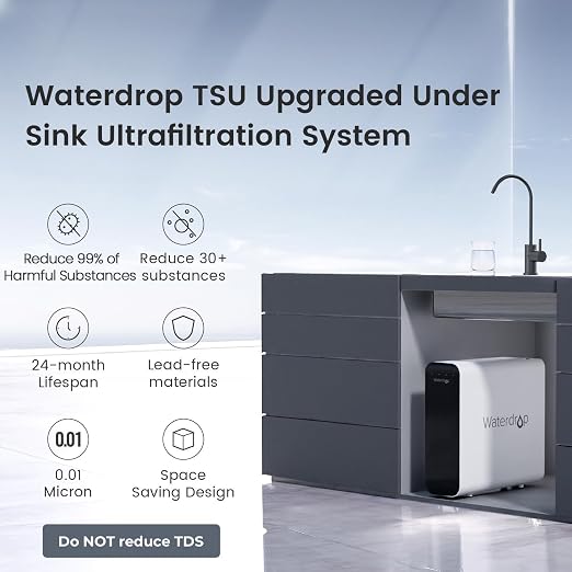 Waterdrop TSU-WB 0.01μm Ultra-Filtration Under Sink Water Filter System | - Image 2