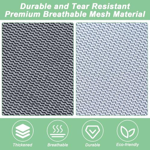 2 Pack Mesh Travel Laundry Bag 28" x 40"Extra Large Dirty Clothes Organizer - Image 4