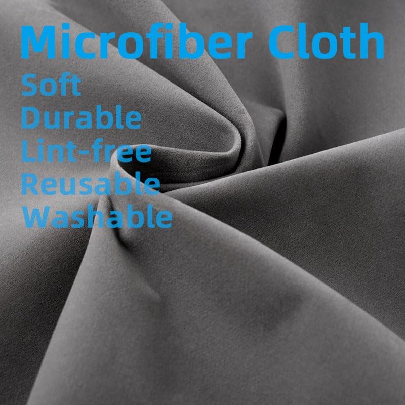 4 Pack Microfiber Gun Cleaning Cloth, Reusable Microsuede Cleaning/Polishing - Image 3