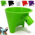 Flour Funnel for Kitchen Aid Mixer, Easy Pour No-Mess Attachment, Anti-Splash Accessory, Fits Tilt-Head 4.5–5 Qt (KSM150), Durable Dishwasher-Safe Baking Tool (Green)
