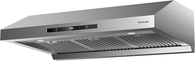 GASLAND Master 36 Inch Under Cabinet Range Hood, 700 CFM for Heavy-Duty Cooking Kitchen Exhaust Fan, 3-speed Powerful Stove Vent Hood 67dB, Three Filters Kitchen Hood with 5000K LED light
