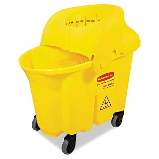 Rubbermaid Commercial Products WaveBrake 35 QT Institution Bucket and Wringer by RubbermaidCommercialProducts