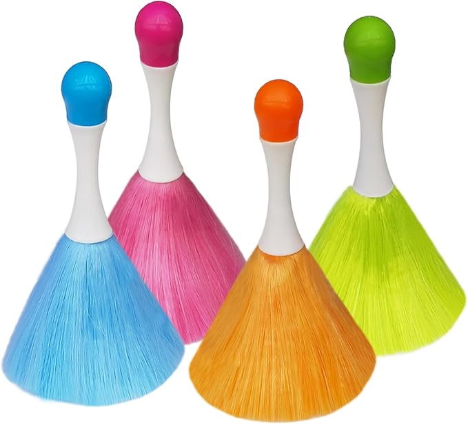 4 Pack 8" Hand Grips Microfiber Washable Duster, Suitable by HDongany